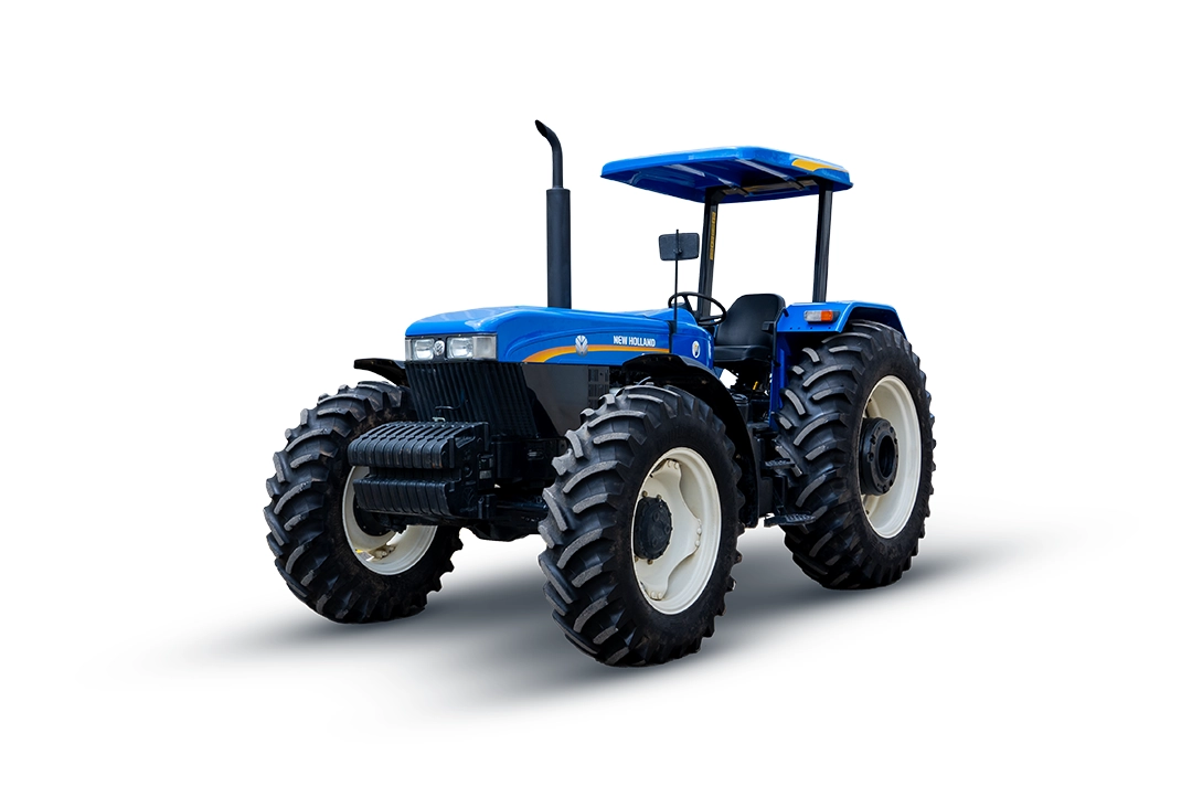 Tractor New Holland 8030 de frente