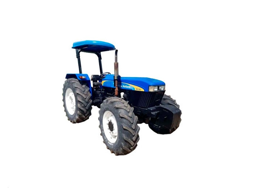 Tractor agrícola azul 6610S 4WD