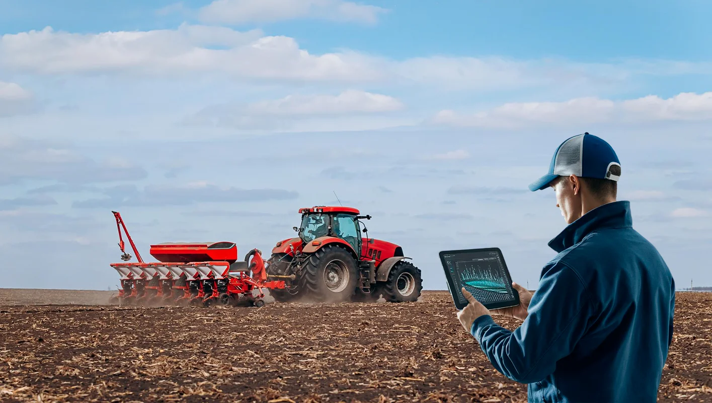 GPS y telemetría en tractores agrícolas para una gestión eficiente