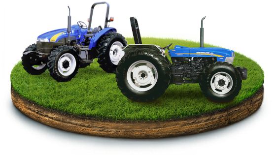 Tractores New Holland azules
