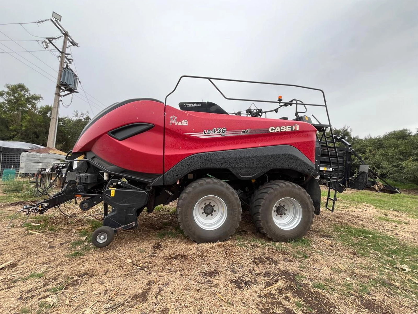 Empacadora usada Case IH LB436HD año 2024