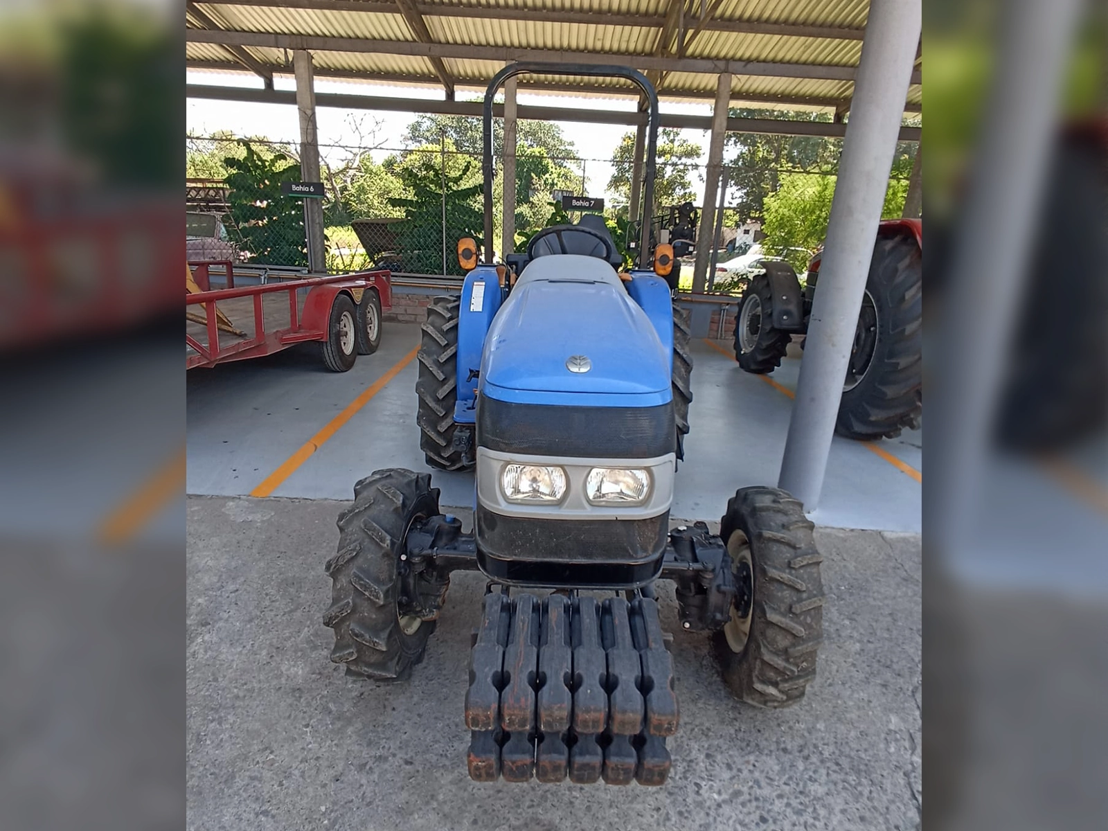 Tractor usado New Holland modelo WORKM40 usado