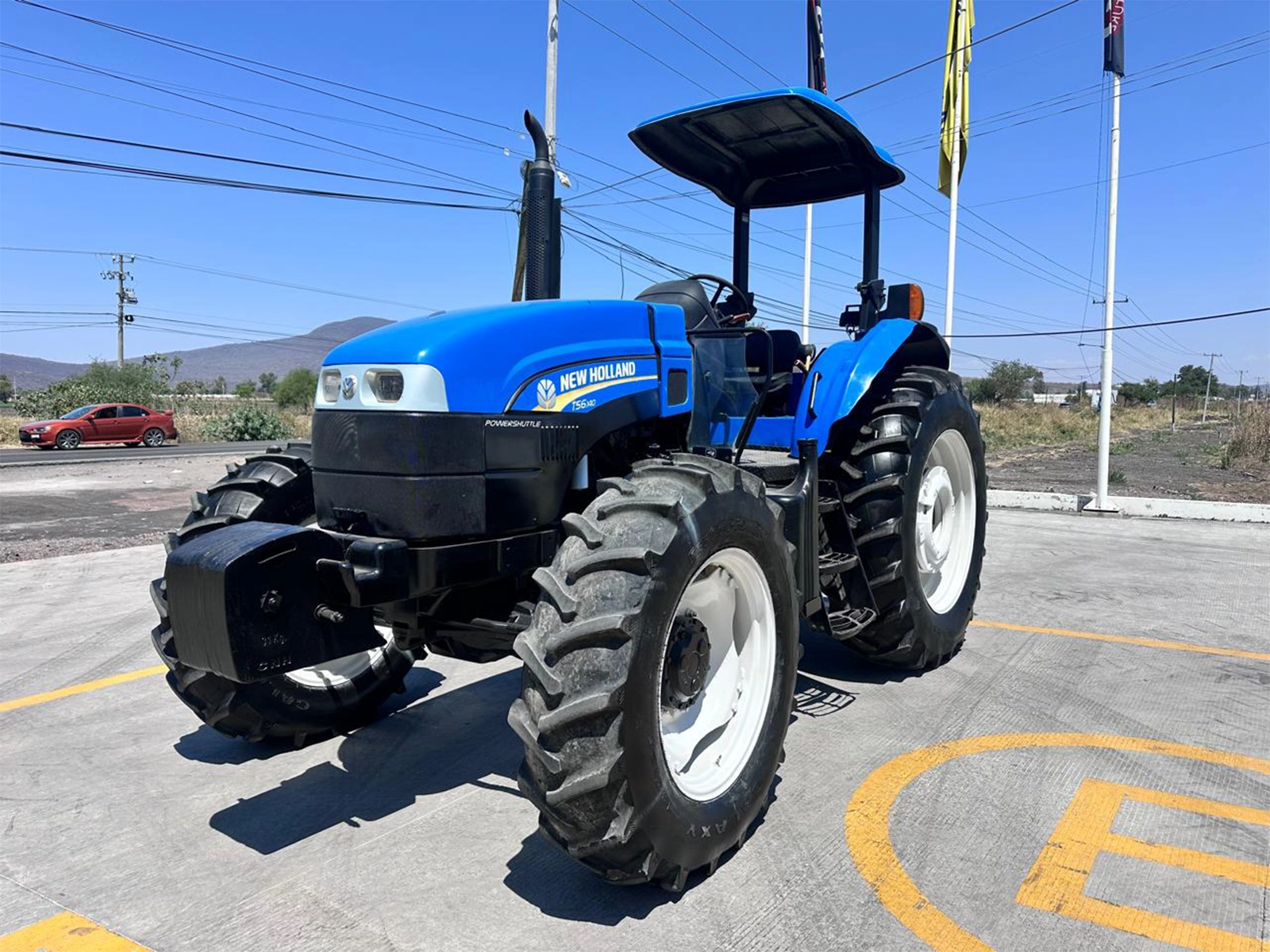 Tractor agrícola usado